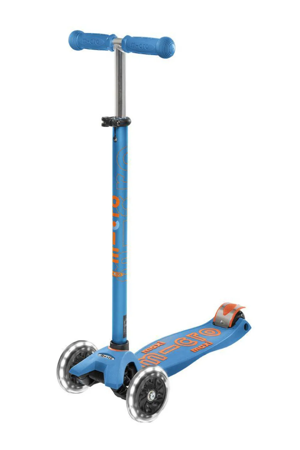 Micro Patinete Maxi Deluxe LED · Azul Caribe*Niños Patinetes De 3 Ruedas Infantiles|Patinetes Infantiles