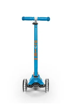 Micro Patinete Maxi Deluxe LED · Azul Caribe*Niños Patinetes De 3 Ruedas Infantiles|Patinetes Infantiles