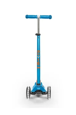 Micro Patinete Maxi Deluxe LED · Azul Caribe*Niños Patinetes De 3 Ruedas Infantiles|Patinetes Infantiles