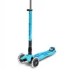 Micro Patinete Maxi Deluxe Plegable LED · Azul*Niños Patinetes De 3 Ruedas Infantiles|Patinetes Infantiles