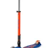 Micro Patinete Maxi Deluxe Plegable Neón LED · Azul/Naranja*Niños Patinetes De 3 Ruedas Infantiles|Patinetes Infantiles