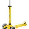 Micro Patinete Mini Deluxe LED · Amarillo*Niños Patinetes De 3 Ruedas Infantiles|Patinetes Infantiles