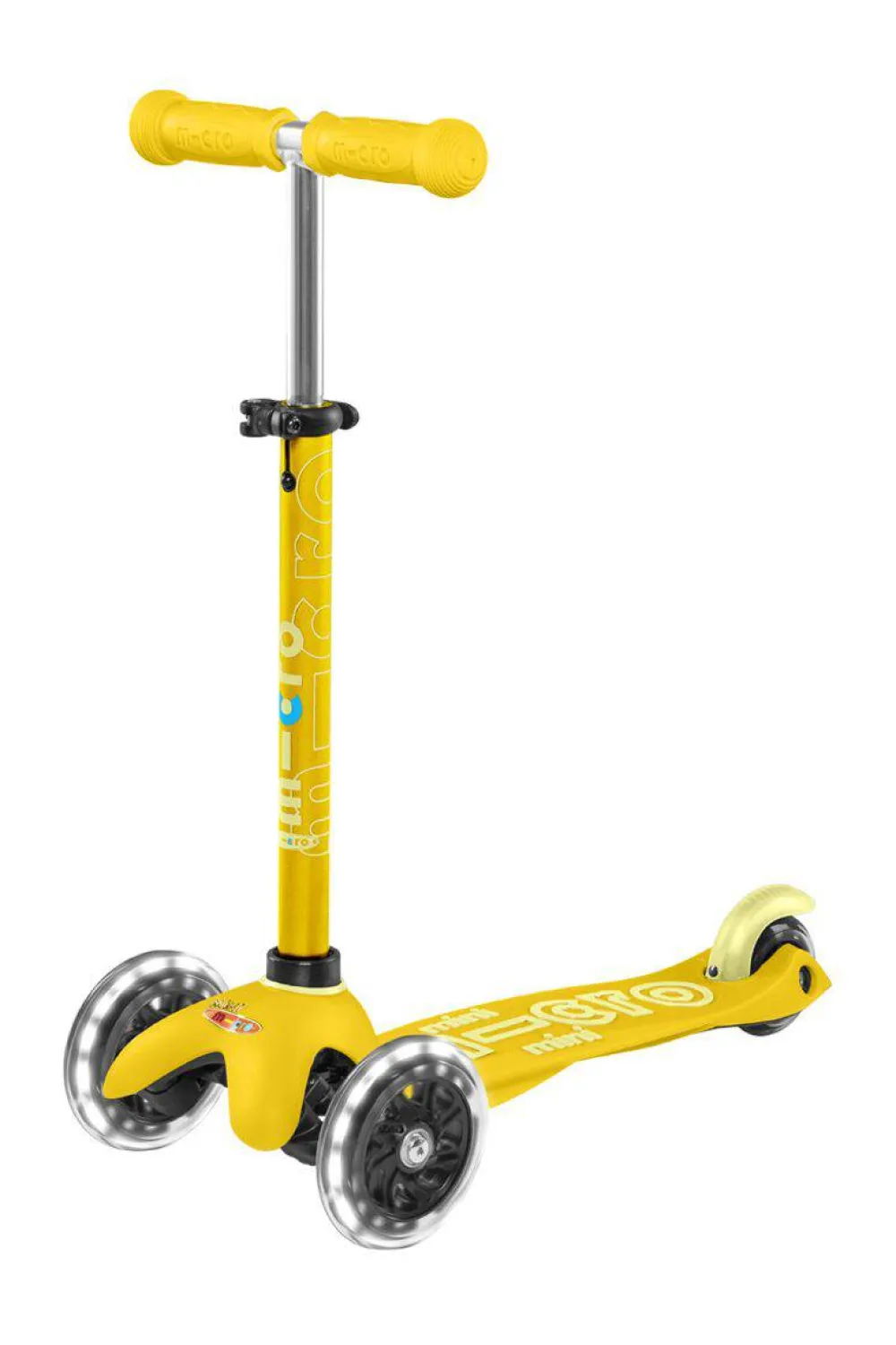 Micro Patinete Mini Deluxe LED · Amarillo*Niños Patinetes De 3 Ruedas Infantiles|Patinetes Infantiles