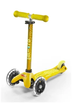 Micro Patinete Mini Deluxe LED · Amarillo*Niños Patinetes De 3 Ruedas Infantiles|Patinetes Infantiles