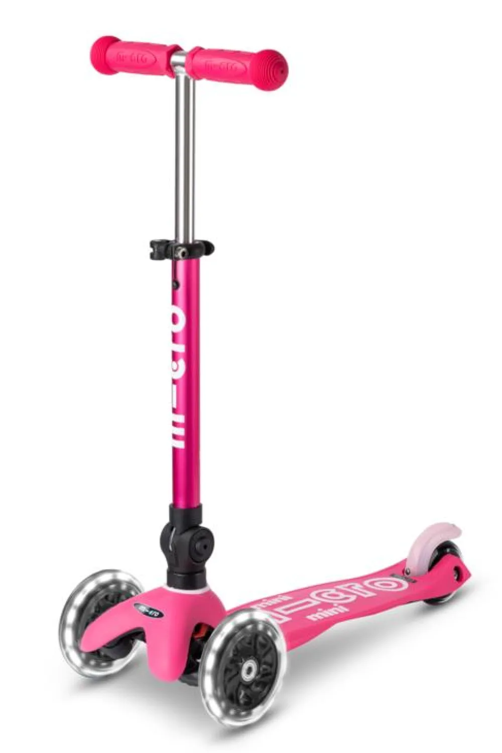Micro Patinete Mini Deluxe Plegable LED · Rosa*Niños Patinetes De 3 Ruedas Infantiles|Patinetes Infantiles