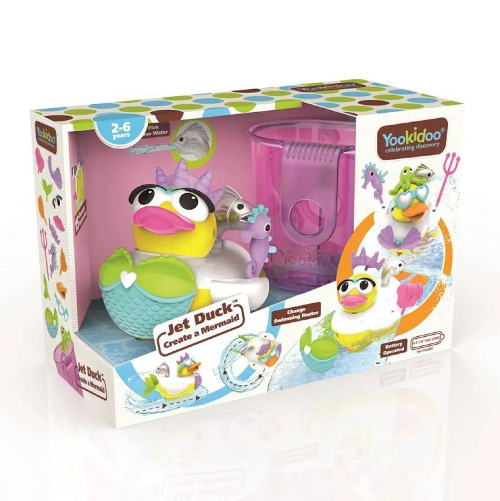 Yookidoo Pato Jet Crea una Sirena ·*Niños Juguetes De Baño