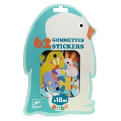 Djeco Pegatinas Animales polares ·*Niños Kit De Manualidades