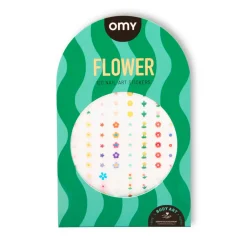 OMY Pegatinas para uñas Flower*Niños Pegatinas Para Uñas|Pintauñas Para Niñas Y Niños