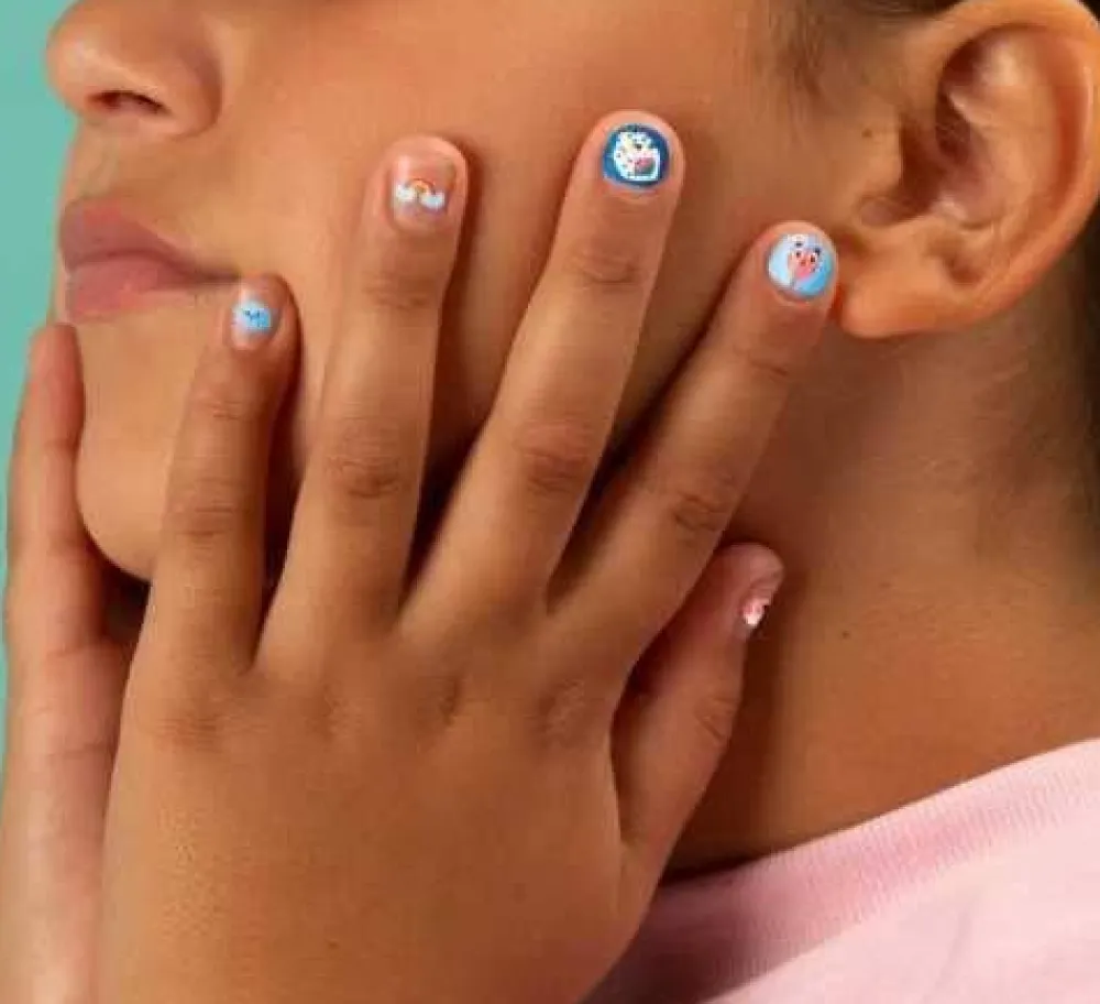 OMY Pegatinas para uñas Kawai*Niños Pintauñas Para Niñas Y Niños|Disfraces Infantiles