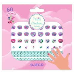 Djeco Pegatinas para uñas Petit Fleur ·*Niños Pegatinas Para Uñas|Pintauñas Para Niñas Y Niños