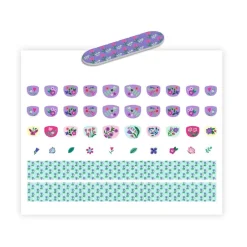 Djeco Pegatinas para uñas Petit Fleur ·*Niños Pegatinas Para Uñas|Pintauñas Para Niñas Y Niños