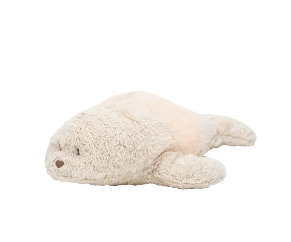 Moonie Peluche Luz - Sonido Seal Orgánico 2.0 Sand*Niños Muñecos Blanditos|Peluches