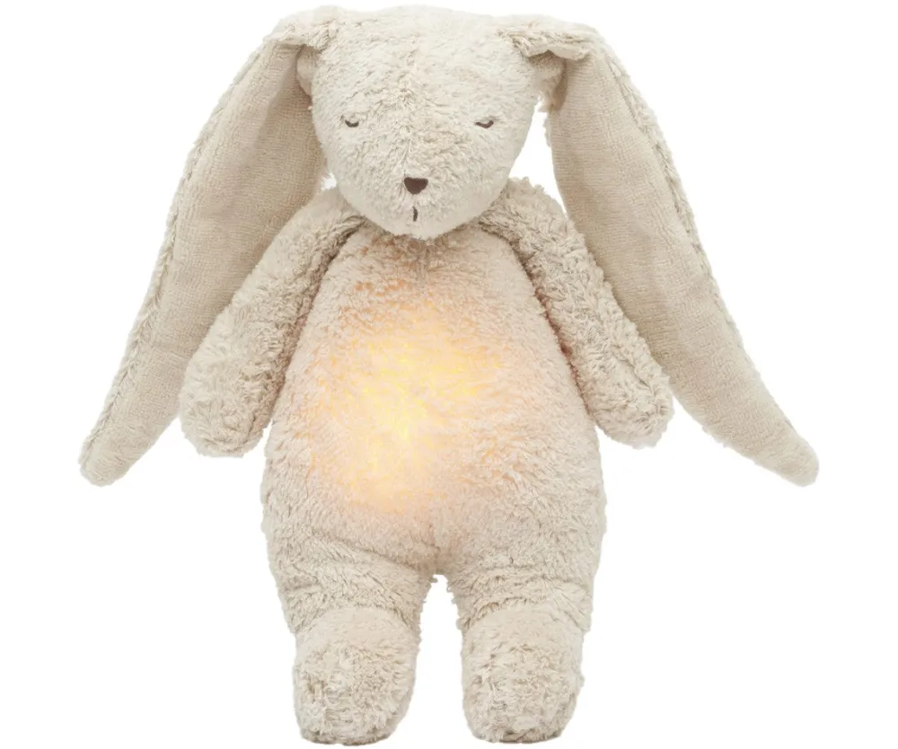Moonie Peluche Luz-Sonido Conejo 2.0 Sand*Niños Muñecos Blanditos|Peluches