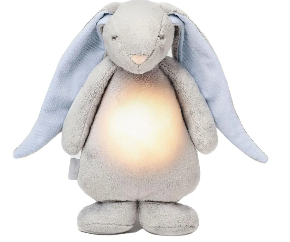 Moonie Peluche Luz-Sonido Conejo Sky*Niños Muñecos Blanditos|Peluches