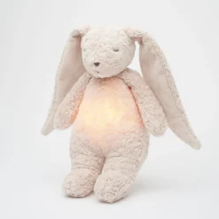 Moonie Peluche Luz-Sonido Conejo 2.0 Rose*Niños Muñecos Blanditos|Peluches