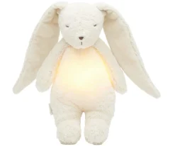Moonie Peluche Luz-Sonido Conejo Orgánico 2.0 Polar*Niños Muñecos Blanditos|Peluches