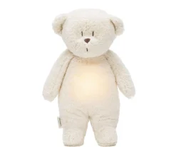 Moonie Peluche Luz-Sonido Oso Orgánico 2.0 Polar Natur*Niños Muñecos Blanditos|Peluches