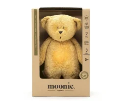 Moonie Peluche Luz-Sonido Oso Orgánico 2.0 Honey*Niños Muñecos Blanditos|Peluches