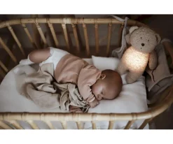Moonie Peluche Luz-Sonido Oso Orgánico 2.0 Honey*Niños Muñecos Blanditos|Peluches