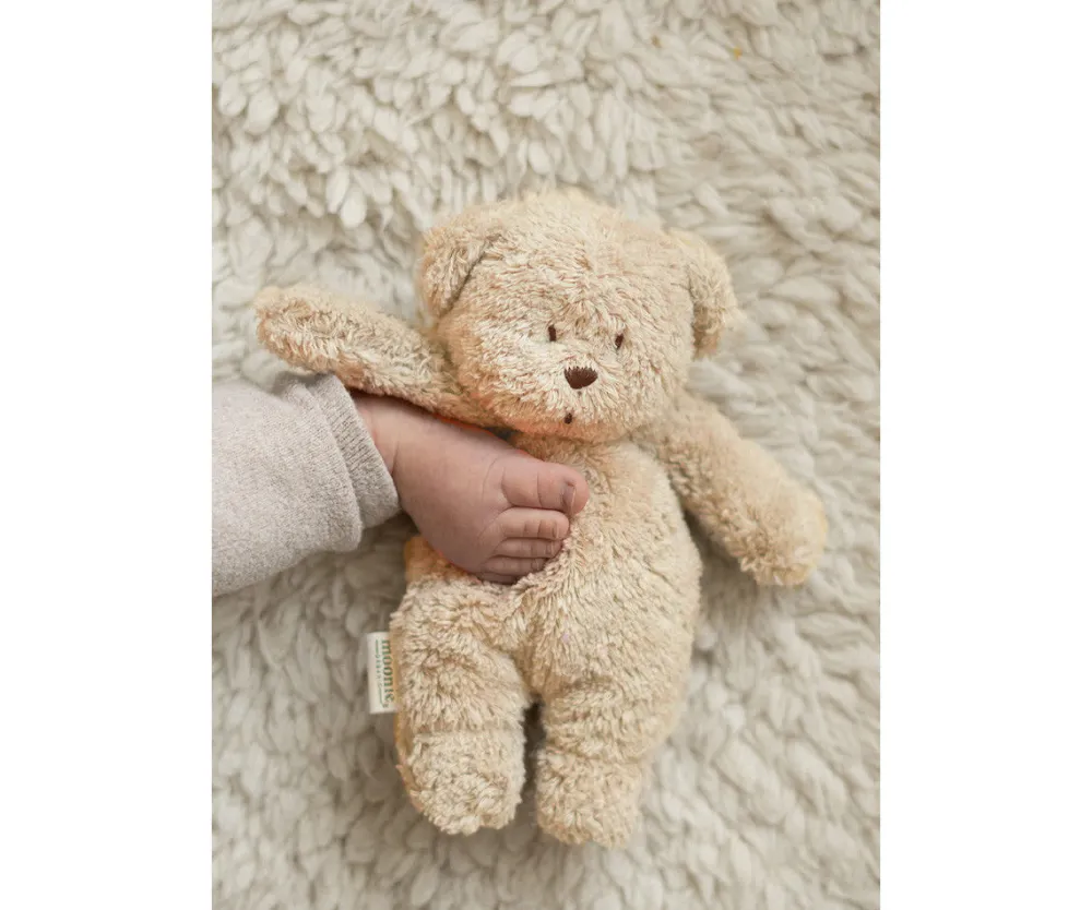 Moonie Peluche sensorial oso pequeño Sand*Niños Muñecos Blanditos|Peluches