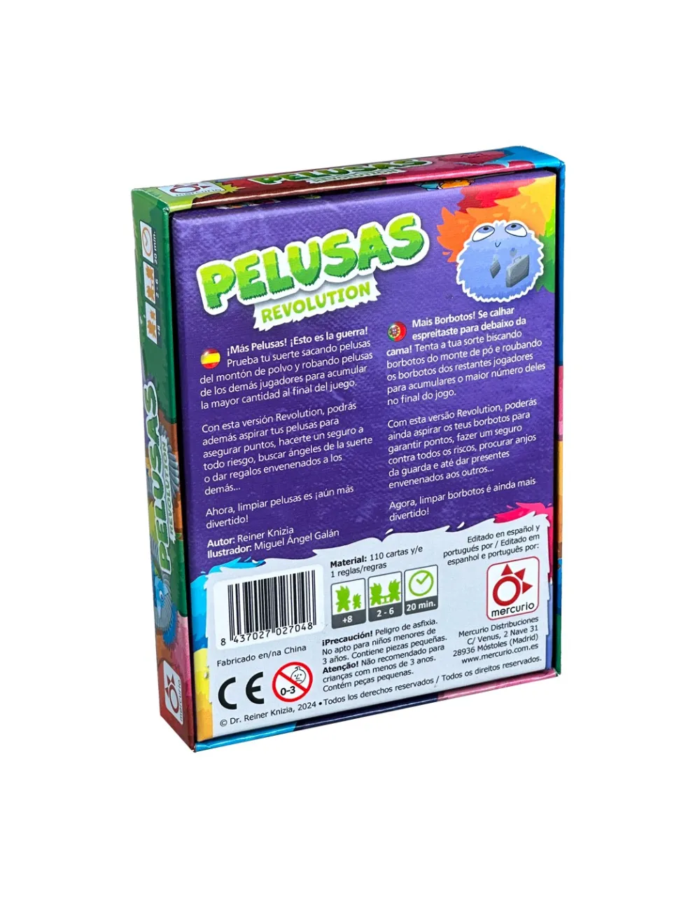 Mercurio ¡Pelusas! Revolution ·*Niños Mercurio Juegos De Mesa|Juegos De Mesa De Viaje