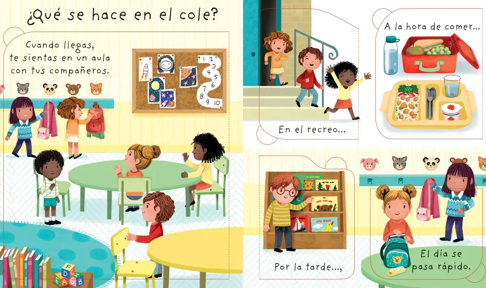 Usborne Pequeñas grandes preguntas · ¿Por qué tengo que ir al cole?* Cuentos Para La Vuelta Al Cole