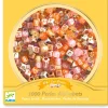 Djeco Perlas alfabeto doradas ·*Niños Kit De Manualidades|Juguetes Montessori