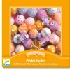 Djeco Perlas doradas ·*Niños Kit De Manualidades|Juguetes Y Juegos Motricidad Fina