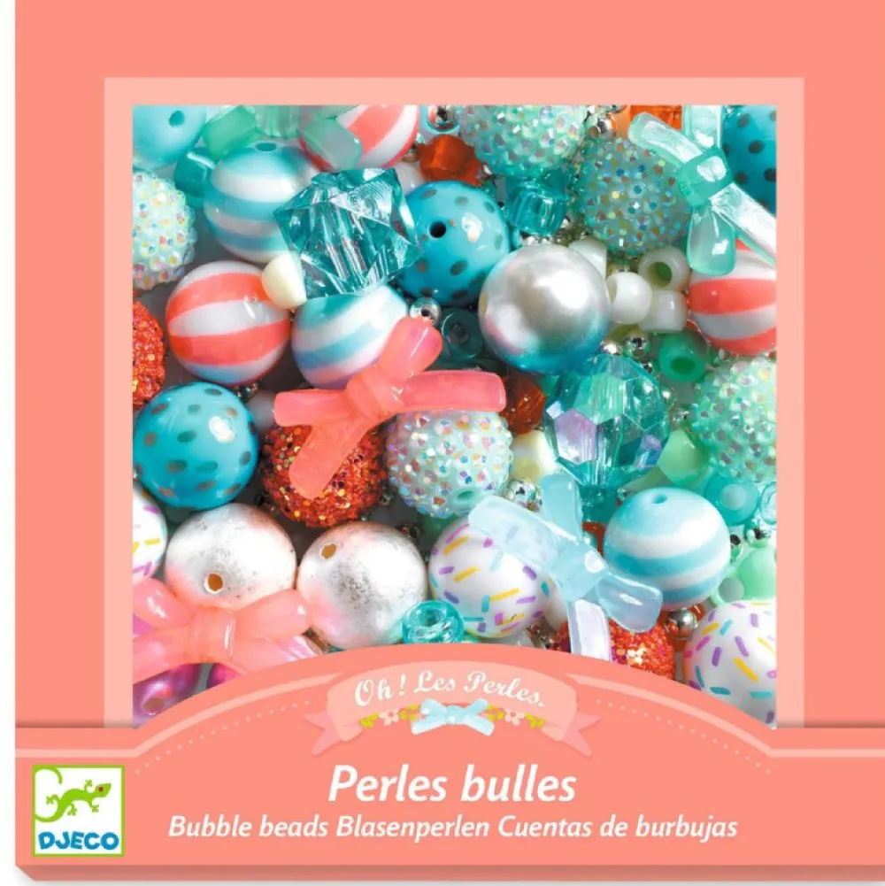 Djeco Perlas plateadas ·*Niños Kit De Manualidades|Juguetes Montessori