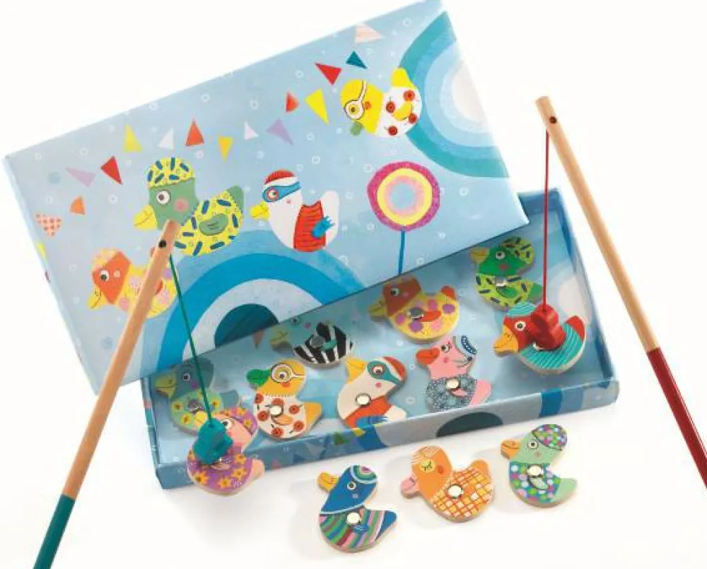 Djeco Pesca Patos ·*Niños Djeco|Juegos De Mesa Competitivos