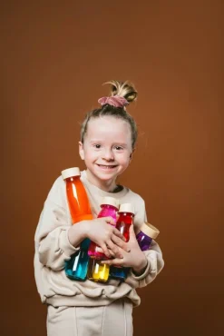Petit Boum · Float Bottle Siena*Niños Juguetes Antiestrés|Botellas Sensoriales