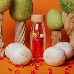 Petit Boum · Move Bottle TRex*Niños Juguetes Antiestrés|Botellas Sensoriales