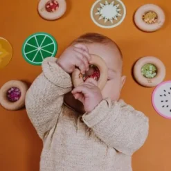 Petit Boum · Sensory donut Carrots*Niños Juguetes Montessori|Juguetes Antiestrés