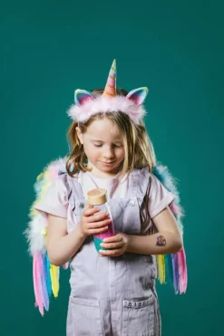 Petit Boum · Sound Bottle Unicorn*Niños Juguetes Montessori|Juguetes Antiestrés