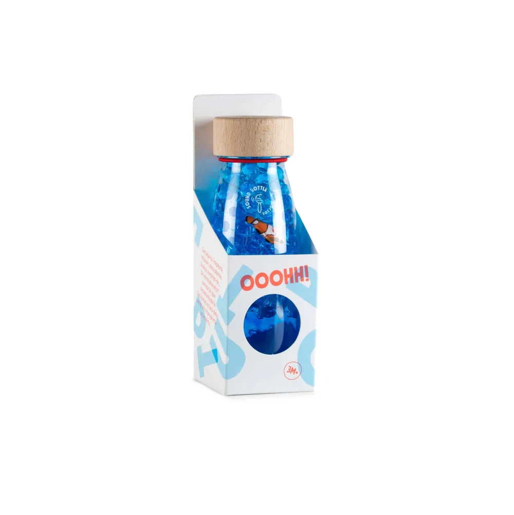 Petit Boum · Sound Bottle Fish*Niños Juguetes Montessori|Juguetes Antiestrés