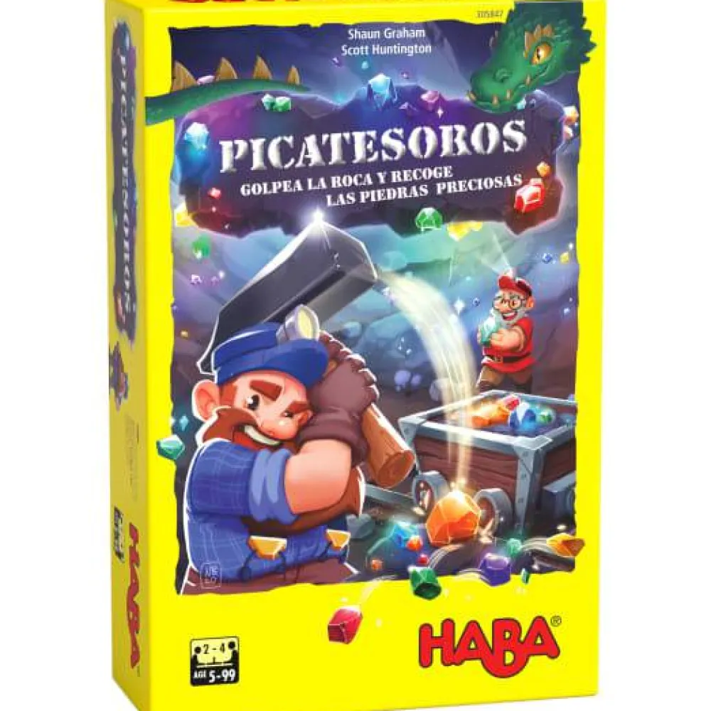 HABA Picatesoros ·*Niños Juegos Haba|Juegos De Mesa Competitivos