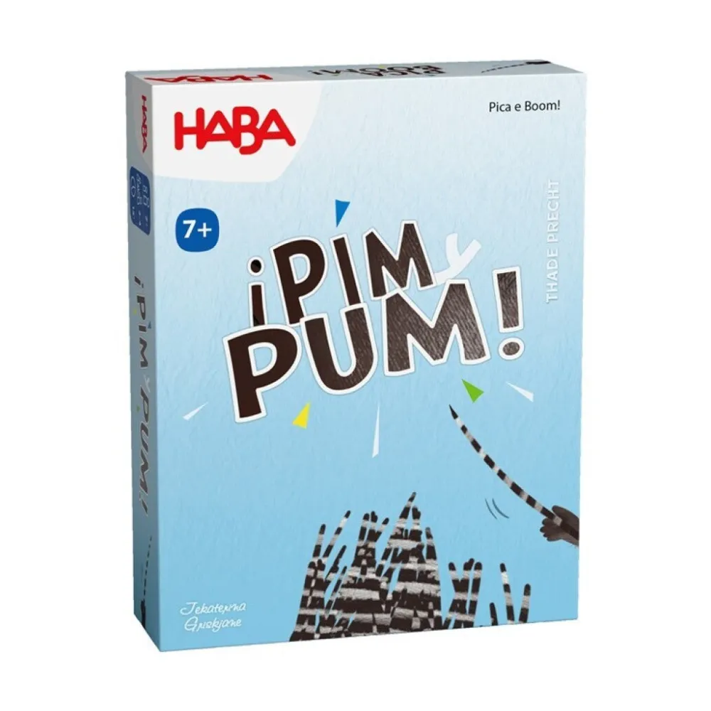 HABA ¡Pim y Pum! ·*Niños Juegos Haba|Juegos De Mesa Competitivos