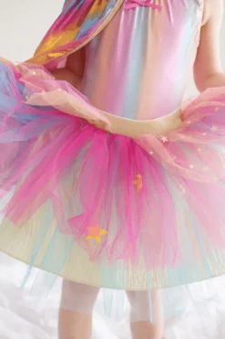 Great Pretenders Pink Super Duper Tutú, capa y máscara · 4-6 años*Niños Disfraces Infantiles