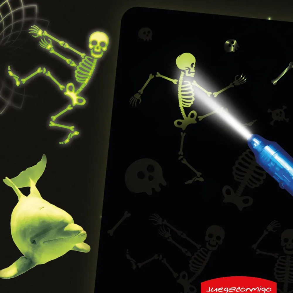 Juega Conmigo Pintafluo A3*Niños Pizarras Para Niños Y Niñas|Juguetes Y Juegos Motricidad Fina