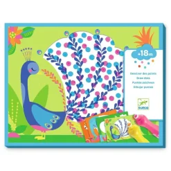 Djeco Pintura colorear y punto pelota! ·*Niños Juguetes Y Juegos Motricidad Fina