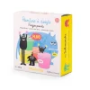 Moulin Roty Pintura de dedos fluorescente Schmouks ·*Niños Pinturas