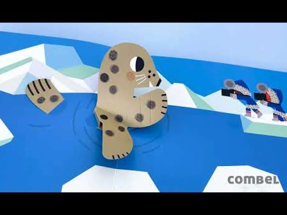 Combel Pipa y Otto en el Polo* Libros Pop-Up