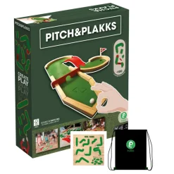 PLAKKS Pitch& · Juego de minigolf mesa*Niños Juegos De Mesa Competitivos|Juegos De Habilidad