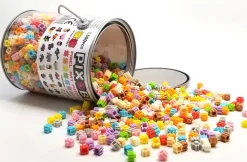 Pix Brix bote metálico 1500 piezas gama suave*Niños Pix Brix|Juguetes Y Juegos Motricidad Fina