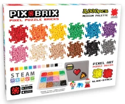 Pix Brix Container 3000 piezas colores surtidos*Niños Pix Brix|Juguetes Y Juegos Motricidad Fina