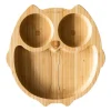 Eco Rascals Plato Bamboo Buho* Baby-Led Weaning Y Accesorios Alimentación