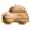 Eco Rascals Plato Bamboo Coche* Baby-Led Weaning Y Accesorios Alimentación