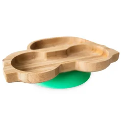 Eco Rascals Plato Bamboo Coche* Baby-Led Weaning Y Accesorios Alimentación