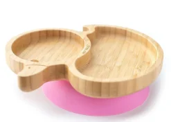 Eco Rascals Plato Bamboo Pato* Baby-Led Weaning Y Accesorios Alimentación