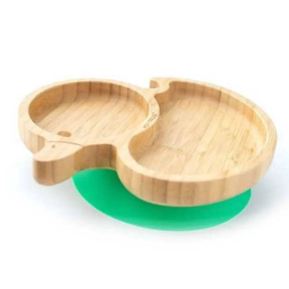 Eco Rascals Plato Bamboo Pato* Baby-Led Weaning Y Accesorios Alimentación